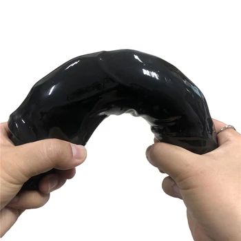 flesh/brown/black/pink/purple D: 5.5 CM very thick Dildo vibrator Vibrating cock realistic huge penis g-spot woman sex toy 2