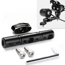 CNC Motocicleta Universal Acessórios 8mm/10mm Fio Multifuncional Titular Da Braçadeira do Suporte Para Spot Light Farol Side Espelhos
