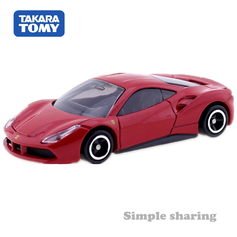 Takara Tomy Tomica No.64 488 GTB Roadster 1:62 литый под давлением миниатюрный автомобиль модель