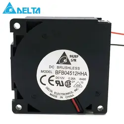 Оригинальный Дельта bfb04512hha 45*45*10 мм DC12V 0.26a турбовоздуходувки Вентилятор охлаждения