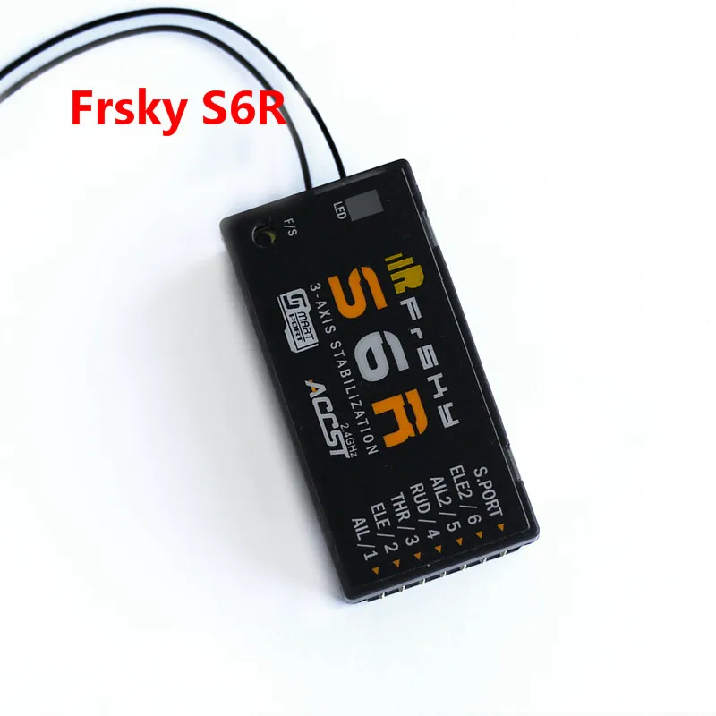 FrSky S6R 6ch приемник w/3-осевая стабилизация+ смарт Порты и разъёмы телеметрии