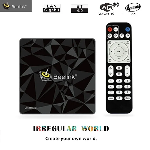 

Beelink GT1 Ultimate Smart TV Box Android 7.1 3G 32G Amlogic S912 Octa Core 4K HD TV BoX 5G WiFi Smart Set Top Box Media Player