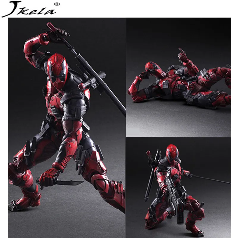 

[New] marvelING Avengers Infinity War Super Heroes Deadpool Black Panther Model PVC Action Figure Toy Dolls Toy 26cm LegoINGly