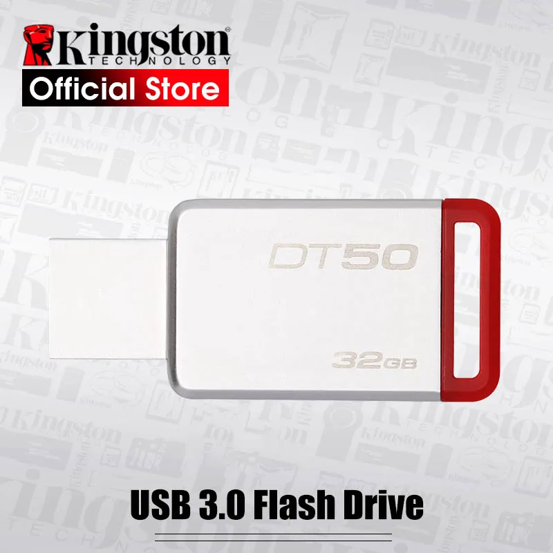 Kingston Флешка флеш-накопитель USB 3,0 32 GB USB 3,1 Флешка для чтения 32 GB карта памяти