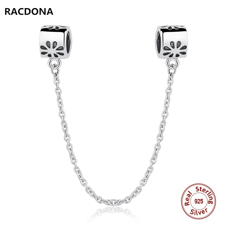 2017 Hot Sell New Authentic 925 Sterling Silver Safety Chain Fit