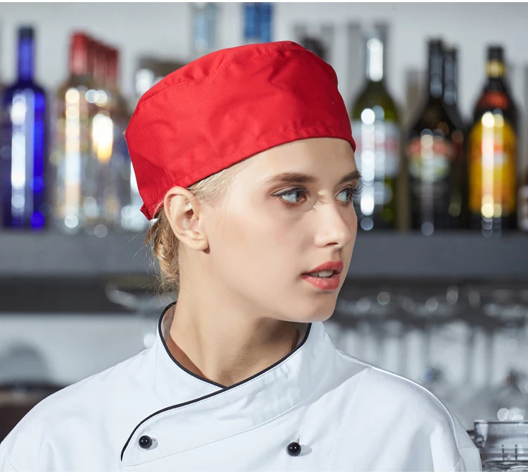 Шапка шеф-повара/кепка, качественная Рабочая шапка официанта для мужчин и женщин на кухне, забавная Классическая Кепка шеф-повара toque