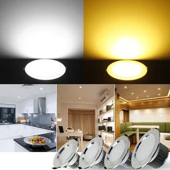 

15W LED Optimized Design Recessed Ceiling Downlight Spot Lamp Bulb Light Driver Anti-rust And Anti- Corrosion AC 85-265V