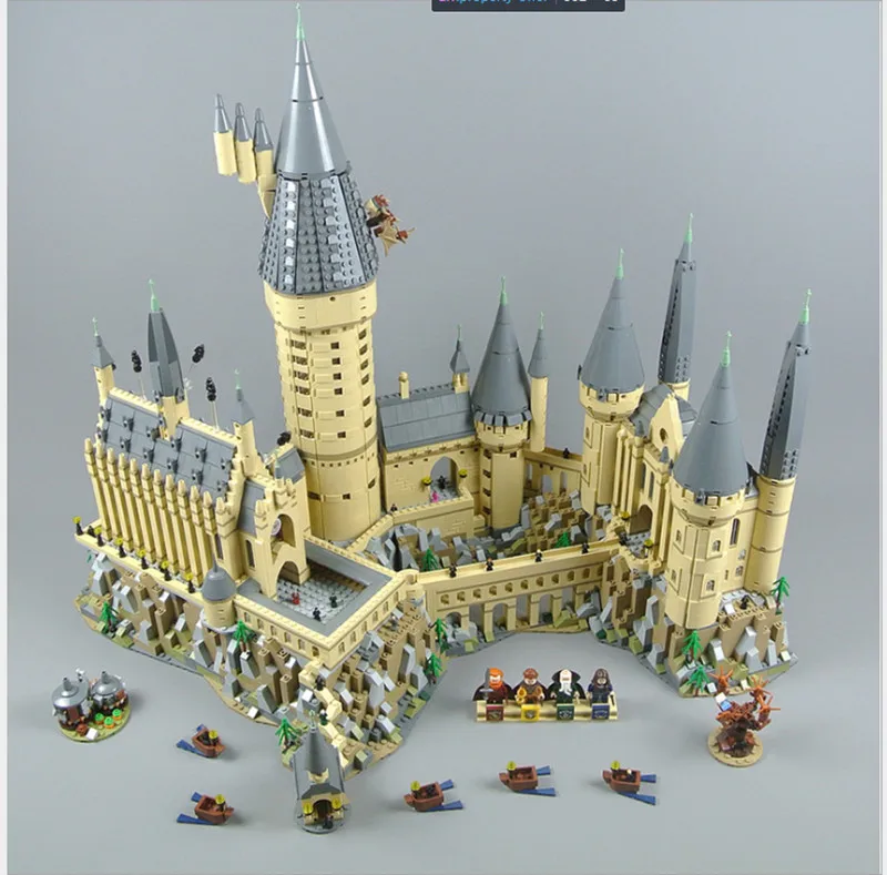 

Lepin 16060 lepin Harry Magic Hogwarts Castle Potter set Compatible legoing 71043 Building Blocks Bricks Kids Educational Toys