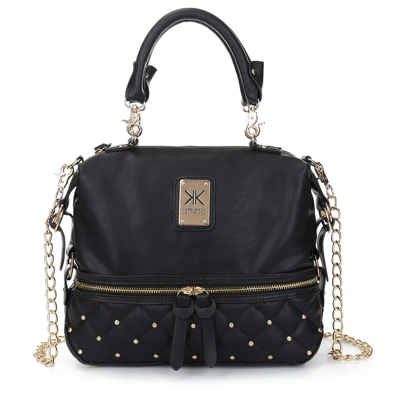 

Leather Designer Bags Famous Brand Women Shoulder Bags 2018 Fashion Woman Handbags High Quality With Chain Tote Bag SAC A MAIN
