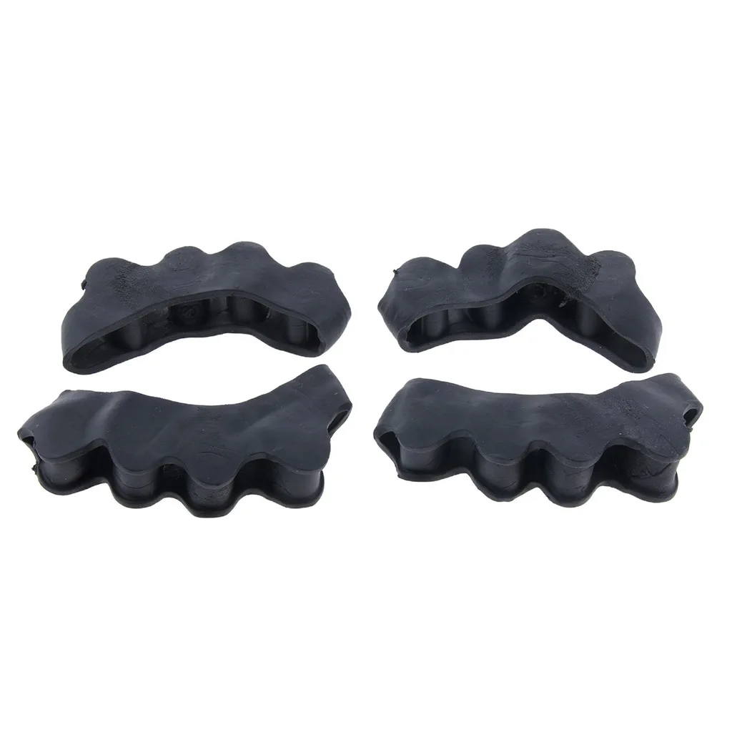 2Pairs a lot Silicone Gel Toe Stretchers Separators Toe Spacers Orthotics Spreaders for Fight Bunions Hammer Toes Relaxing Toes