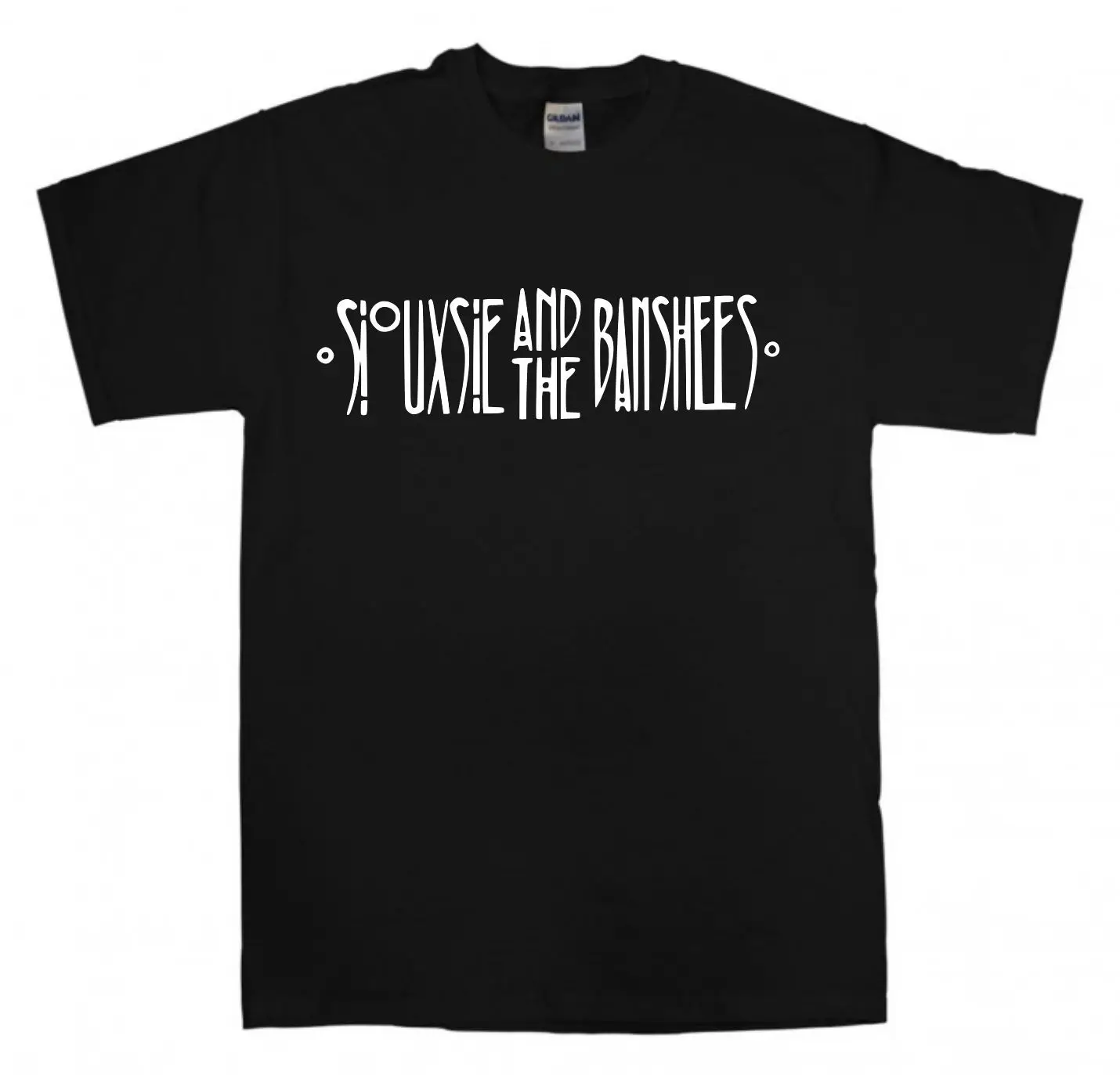 Футболка Siouxsie and The Banshees Новая Черная футболка с логотипом в готическом стиле панк