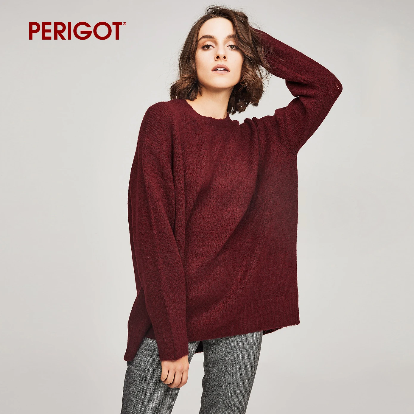 PERIGOT PGW0513 Winter Spring New Arrival Women Casual Sweater Female