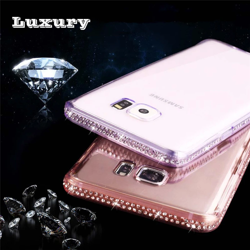 

New Bling Diamond Soft Case For Samsung galaxy S8 S9 J8 J6 J4 A6 A8 Plus 2018 A3 A5 A7 J3 J5 J7 2017 2016 Note 9 8 S7 Edge Cover