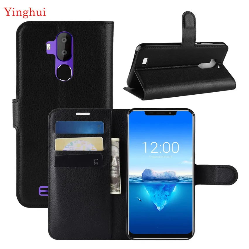 ل Oukitel C12 برو حالة جلد الوجه جراب هاتف ل Oukitel C12 الموالية محفظة عالية الجودة جلدية حامل غطاء فيلب الحالات