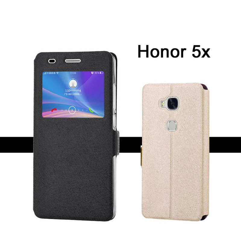 Чехол для Huawei Honor 4c Pro/Y6 Pro кожаный чехол с окошком 5A LYO L21/5C/5X Новый 6 x honor 7c/6x/6c