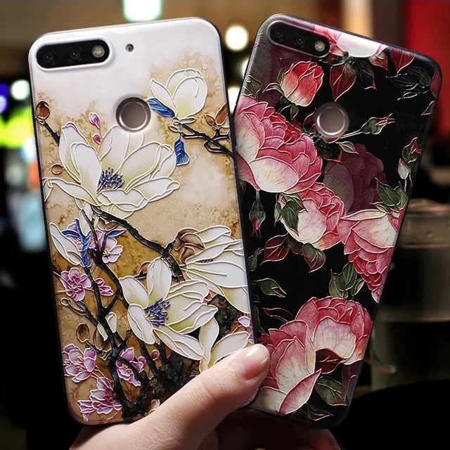 

Soft 3D Emboss Case For Huawei P20 P8 P9 P10 Mate 10 20 Lite Pro Nova 3 3i Coque For Huawei Honor 8X 6A 7A Pro 9 Lite 10 Case