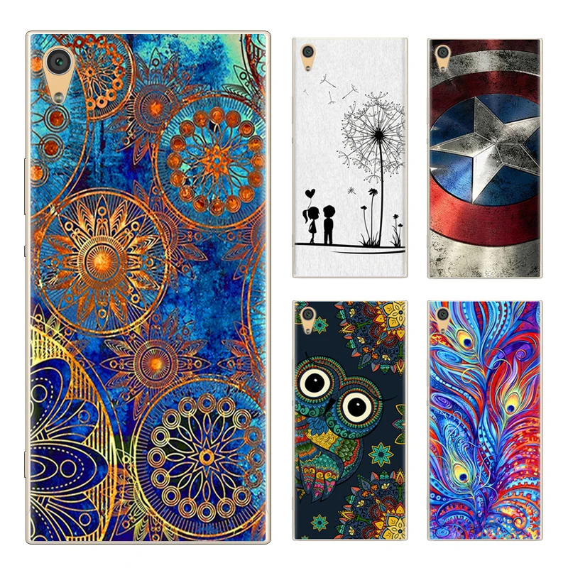 

For Sony Xperia XA1 Plus Case 5.5" Soft TPU Silicone Cover Animal Cartoon Phone Case For Sony XA1 Plus XA1Plus G3412 G3421 G3423