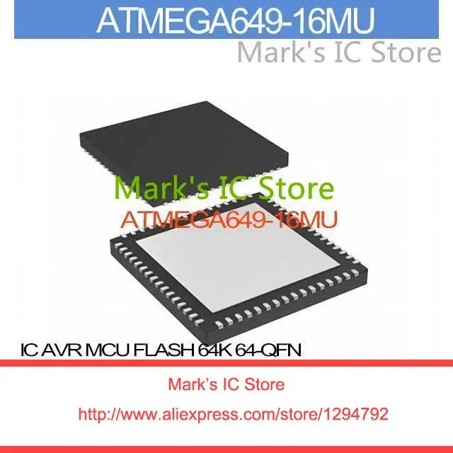 Circuits intégrés (CI) ATMEGA 48pa-au 8bit-Micro-contrôleur 20mhz 4kb-Flash 1,8v tqfp 32