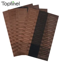 Top Finel PVC Placemat for Table Mat Pad Drink Wine Coasters Bamboo Placemats Dining Table Place Mat Kitchen & Table Linens