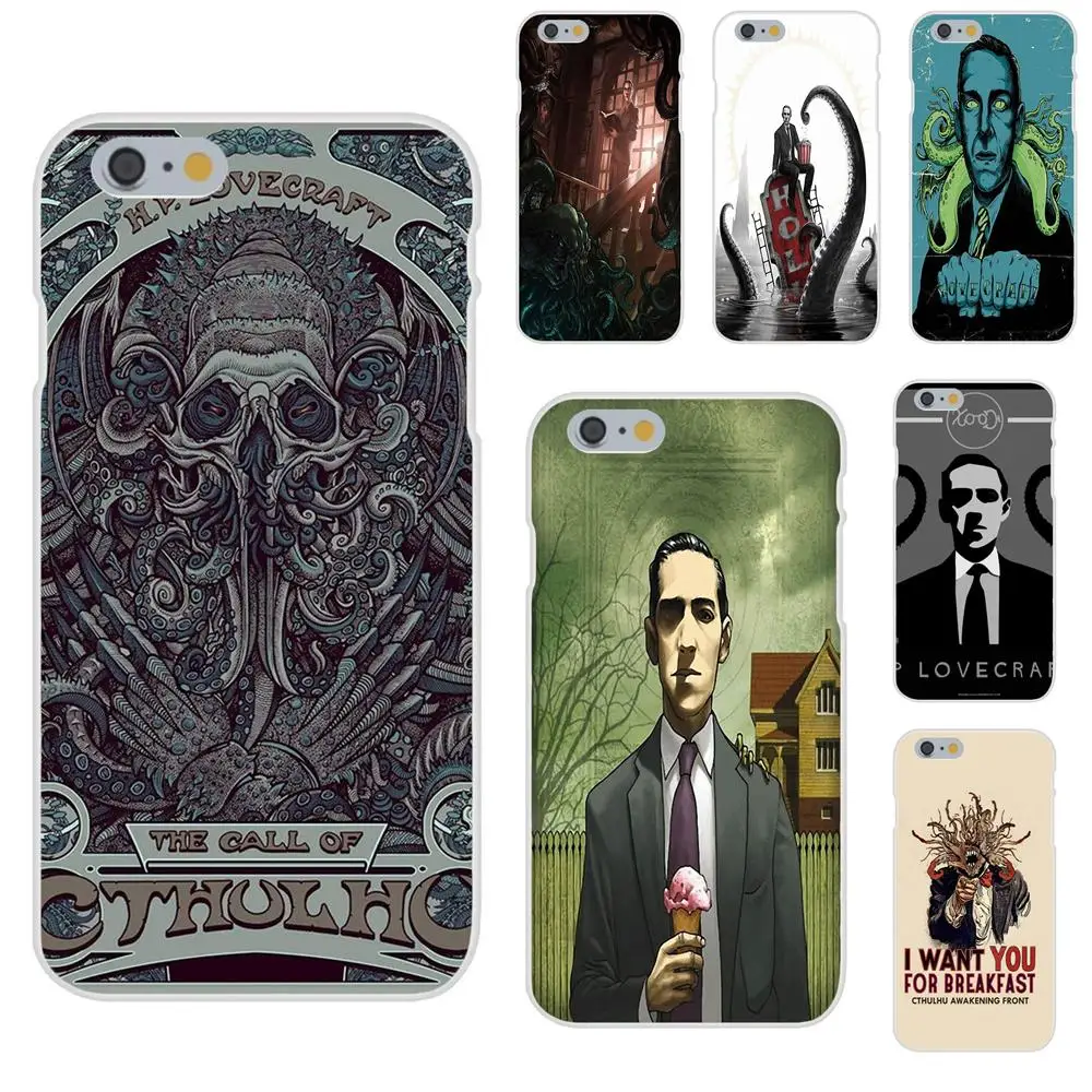 Мягкий чехол для мобильного телефона Apple iPhone 4 4S 5 5C 5S SE 6 6S 7 8 Plus X XS Max XR Cool Lovecraft Film