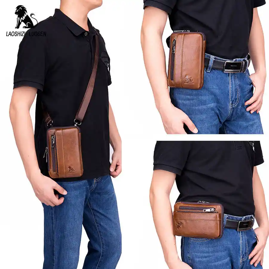 mens shoulder fanny pack
