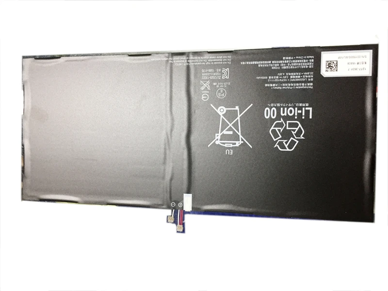 

YKaiserin 6000mAh Lis2206erpc Tab Battery For Sony Xperia Tablet Z2 SGP 511 512 521 541 561 1ICP3/102/111-2 SGP541CN SG Battery