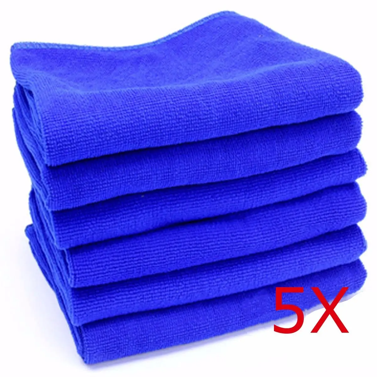 1//10x Microfiber Cleaning Detailing Cloths Wash Duster Towels Auto Car Soft Rags