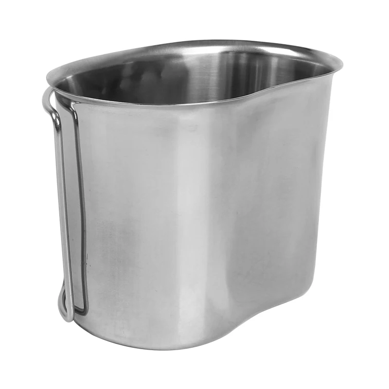 Rover Camel 700 ml Acero inoxidable juego de campo taza de cocina Camping taza de cocina con asas