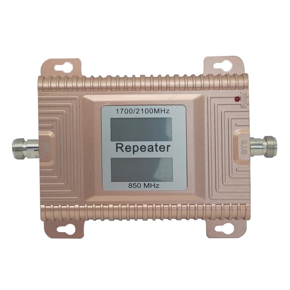 

850 1700 2100 Tri-frequency Cell Phone Cellular Signal Amplifier 2G 3G 4G LTE Mobile Phone Signal Booster