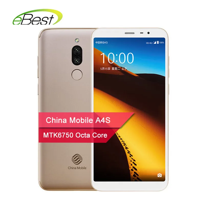 Китай мобильный телефон A4S 2/3 Гб 16/32 ГБ 18:9 5 7-дюймовый смартфон MTK6750 Восьмиядерный