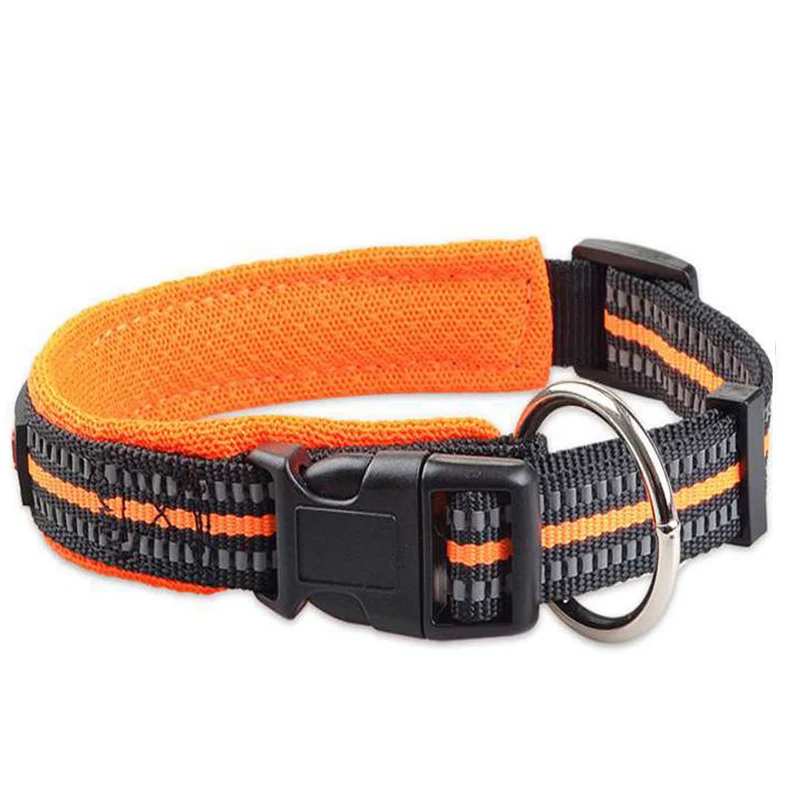Buy Fashion Pet Nylon Dog Collar Soft Padded Small