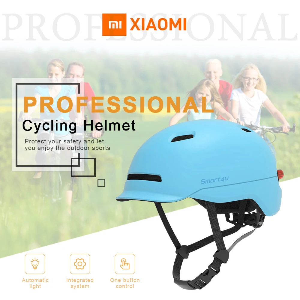 Оригинальный Xiaomi Smart4u SH50 велосипедный шлем интеллектуальные Для мужчин женщин