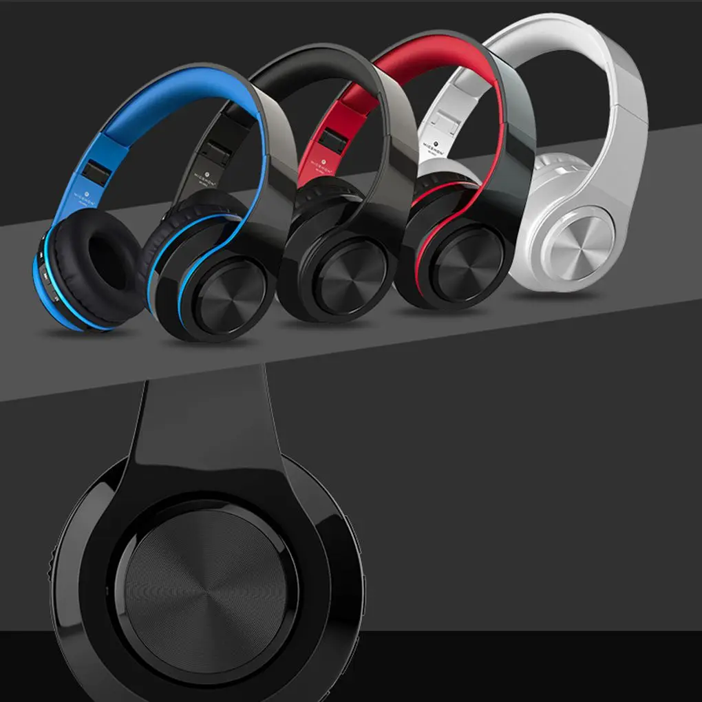 

Headset Subwoofer Wireless Bluetooth 4.1 Sports Running Card MP3 headphone 300mAh Battery Earphone