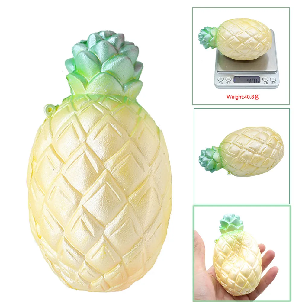 Toy kids New Squeeze Toys Yellow Pineapple Squishy Slow Rising Decompression Toys Children PU Stress Reliever antistress toys