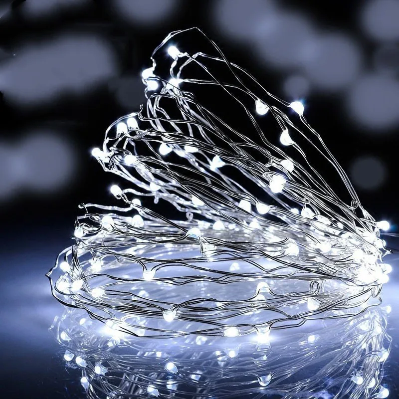 2018 Copper Wire LED String lights 2-10M Waterproof Holiday lighting For Garland Fairy Christmas Tree Wedding Parties Decoration 2018 Copper Wire LED String lights 2-10M Waterproof Holiday lighting For Garland Fairy Christmas Tree Wedding Parties Decoration
