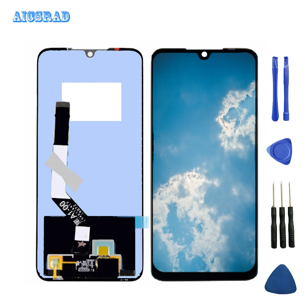 Для Xiaomi Redmi Note 7 ЖК-дисплей сенсорный дигитайзер сборка Redrise Note7 10 точечный Ремонт