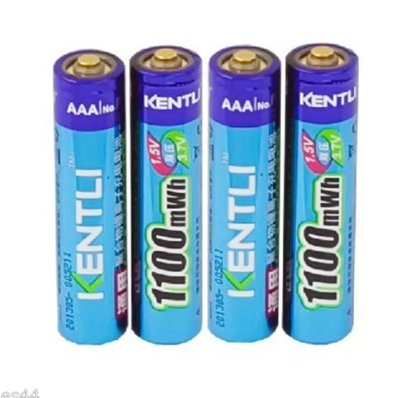 KENTLI 12 шт. 1 5 В 1100 мАч литий ионная полимерная аккумуляторная батарея зарядное