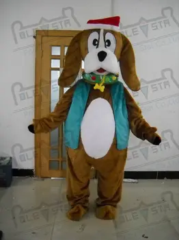 

hot sale dog mascot costume different design cute Christmas puppy mascot costume