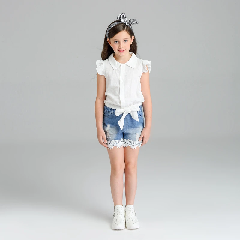 Girls denim shorts sale Outlet