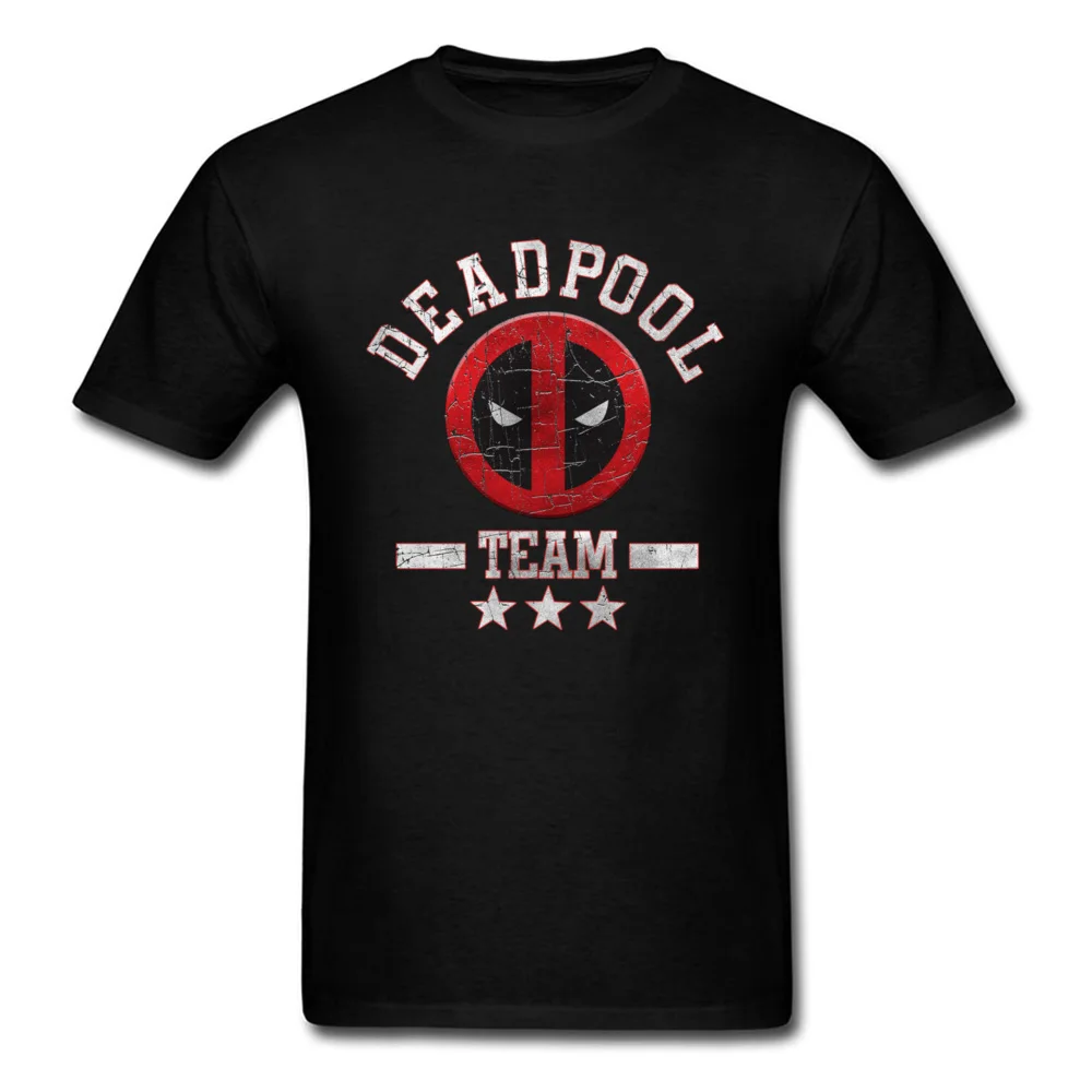 2018 Deadpool Team T Shirt World Funny 3D Comic T-shirt Men Black Fashion Clothing Custom Family Gift Summer Tshirt |