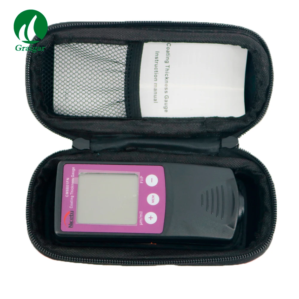 

Digital Film CM8801FN Paint Meter F Type Probe for Measuring the Thickness of Non-Magnetic Coating on Ferromagnetic Base