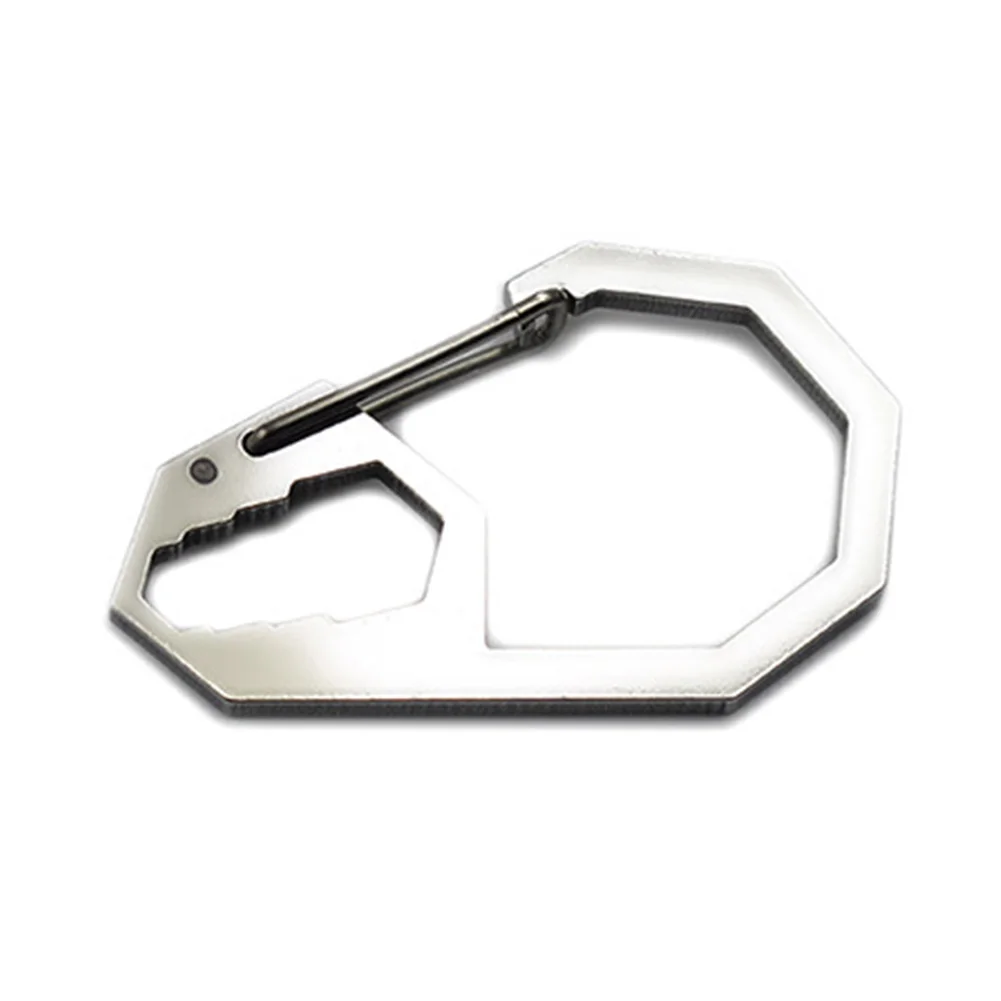 تسلق أبازيم التبعي الفولاذ المقاوم للصدأ الربيع على ظهره المشابك تسلق Carabiners الشرب شنقا مشبك تسلق أبازيم التبعي الفولاذ المقاوم للصدأ الربيع على ظهره المشابك تسلق Carabiners الشرب شنقا مشبك