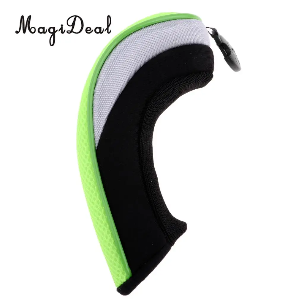 MagiDeal 7 Pieces Golf Hybrid UT Club Rescue Head Cover Headcover with Adjustable Number Tag Set - Durable & Portable