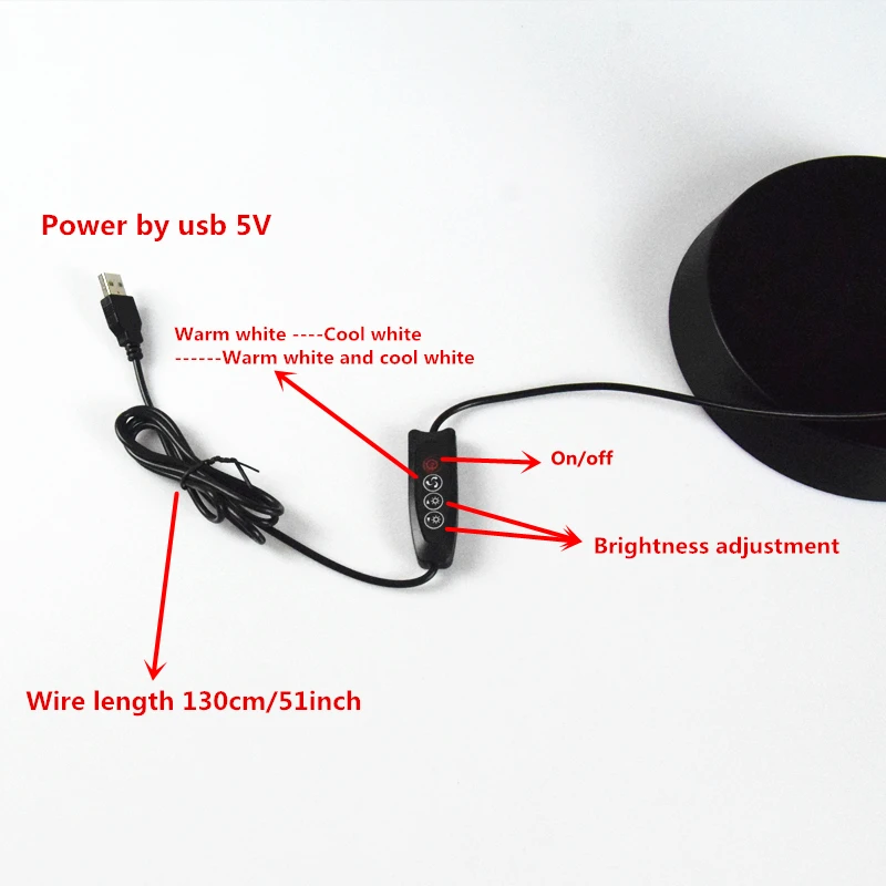 AIFENG 8 W 600LM светодиодные настольные лампы USB dc 5 v luminaria Настольная лампа для чтения