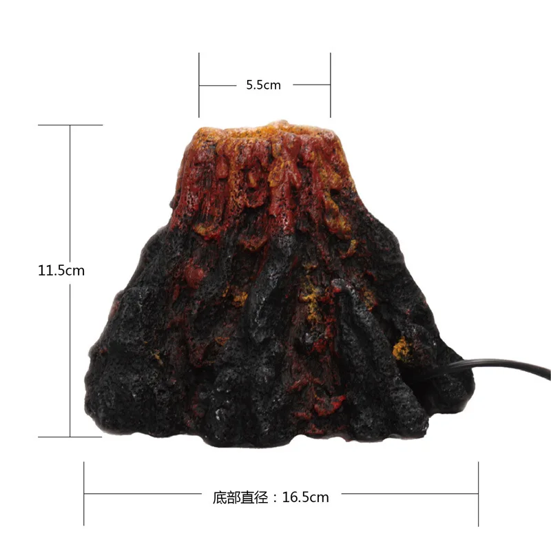 

Fish tank aquarium fish tank decorative landscaping decorative scenery oxygen bubble stone LED lights mountain landscape