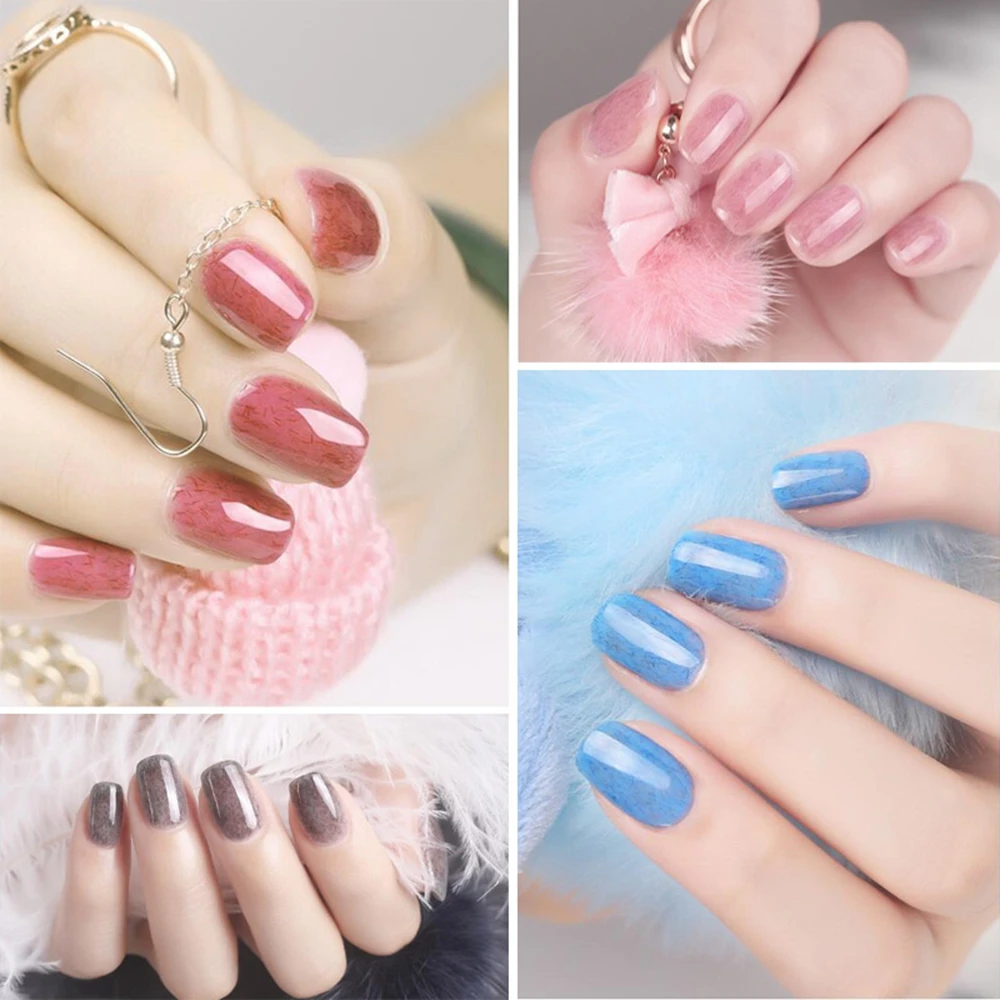 MIZHSE меха УФ гель лак для ногтей светодиодный светильник Vernis Gellak UV гель Vernis полу постоянный гель конструтор для росписи ногтей