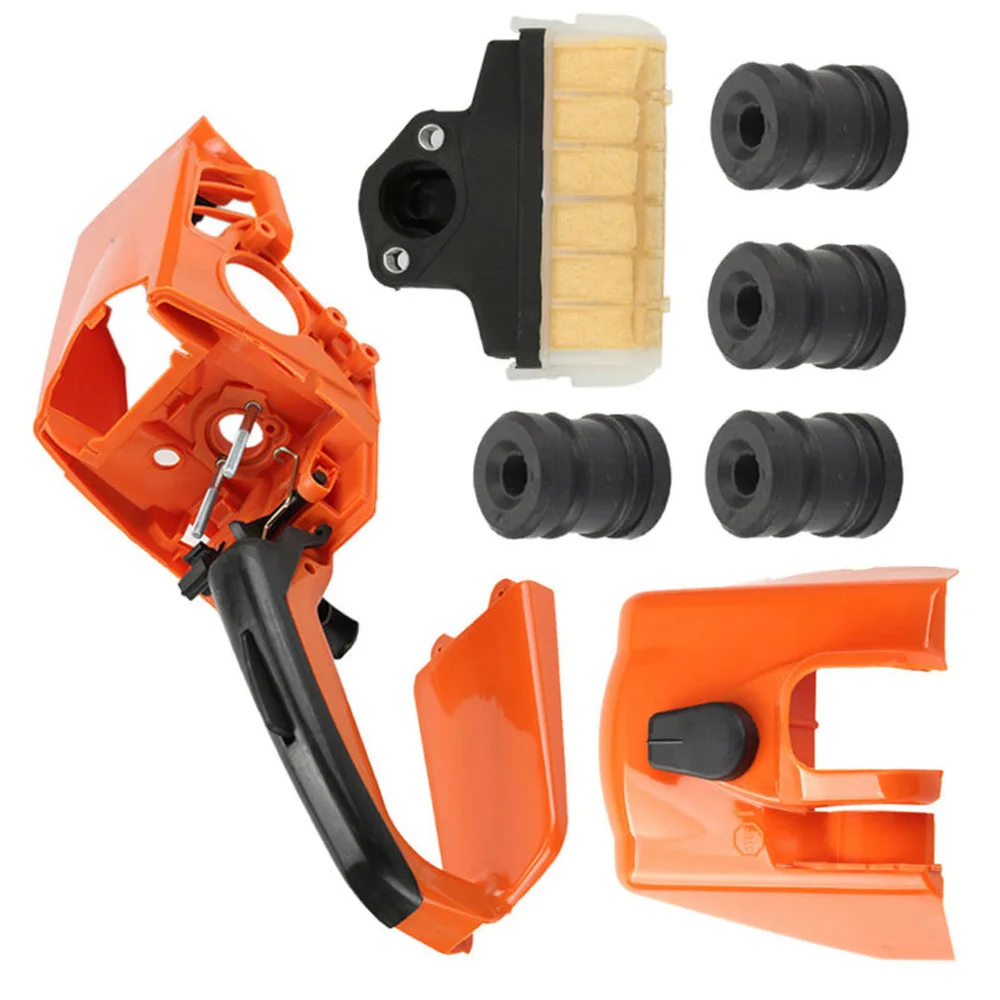 

Set Chainsaw Parts Accessories Rear Handle Cylinder Cover Air Filter Cover Set For Stihl MS210 MS230 MS250 Av Buffer Tool Parts