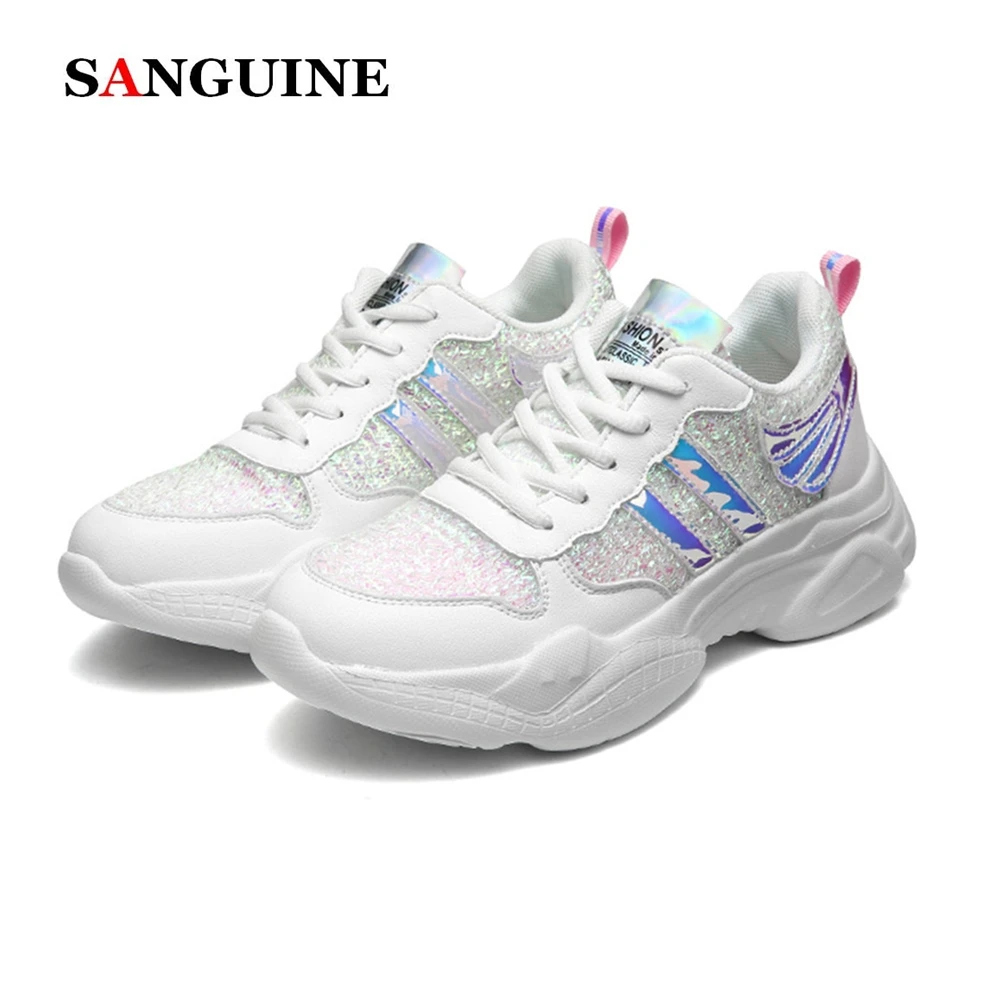 

Fashion Women's Shoes 2019 New Shiny Casual Old Shoes Sports Shoes