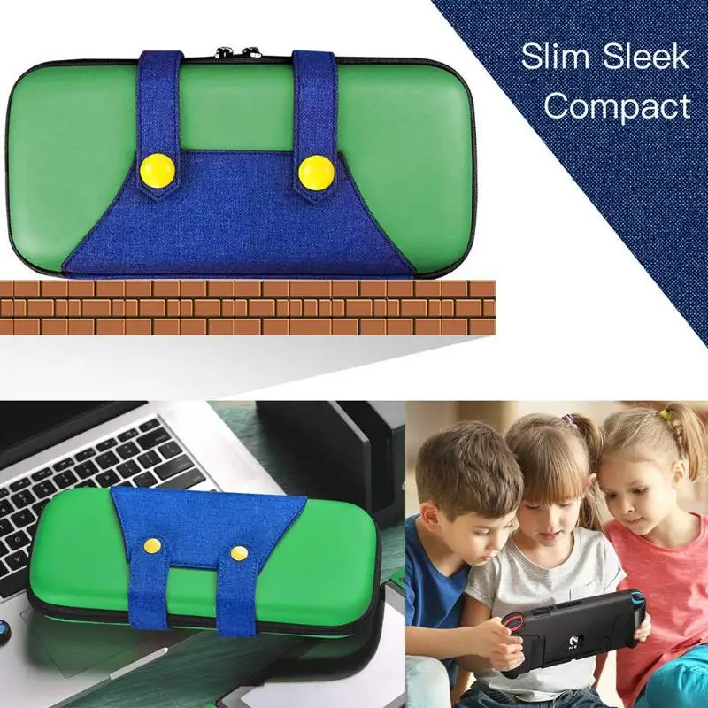 

Hard Case Zipper Portable Gaming Storage Bag Case for Nintend Switch PU Carrying Hard Shell Pouch for Nitendo Switch NS Console