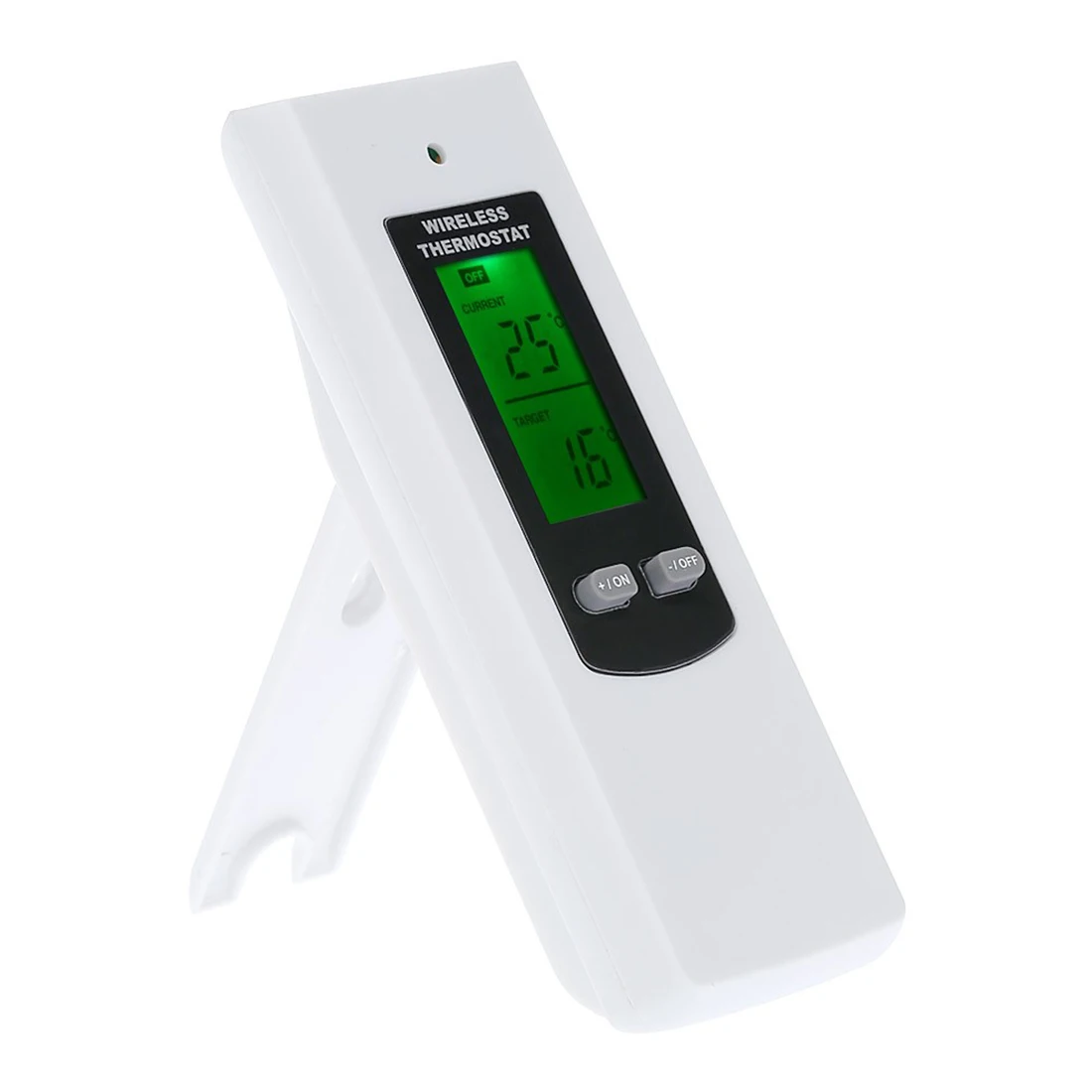 Беспроводной термостат EU/US/UK розетка контроллера температуры ЖК-дисплей с зеленой подсветкой терморегулятор